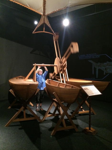 Da Vinci's dredging machine