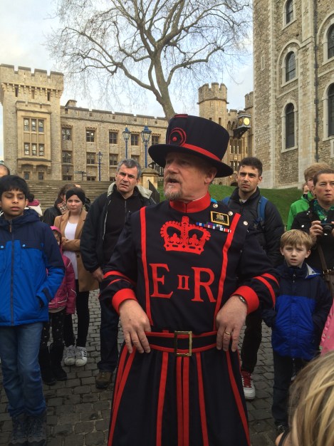 Yeoman Warder tour at the Tower of London