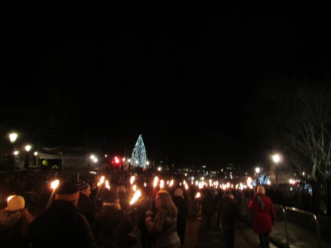 "River of Fire" procession through Edinburgh