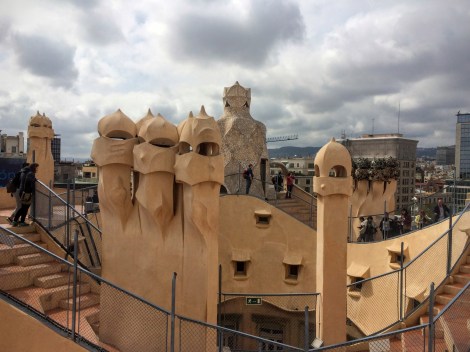 Gaudí's Casa Milá (La Pedrera) - the roof!