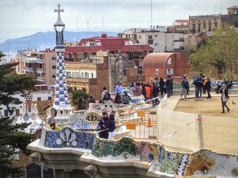 Park Güell... from the free part