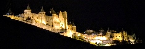 Carcassonne from our AirBnB